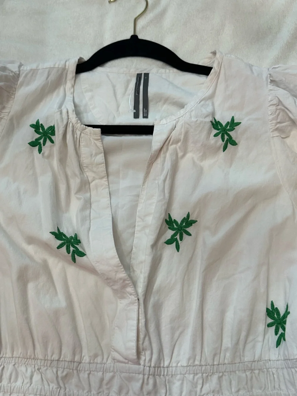 Anthropologie White The Somerset Eyelet Maxi Dress Size Large 38660 - Picture 5 of 15